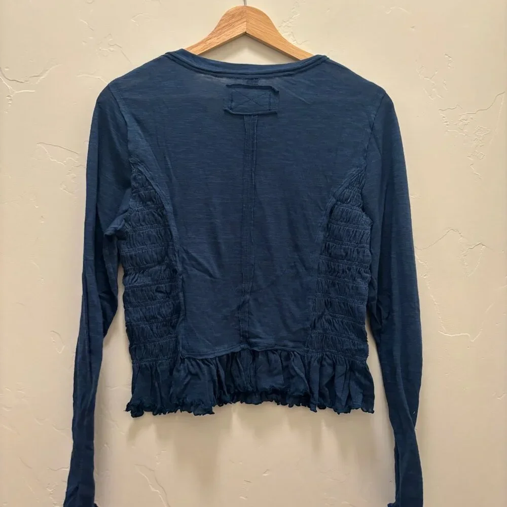 Free People We The Free Sylvie Long Sleeve NWT * - Picture 6 of 6